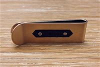 Clips de dinero Zancan Hombre in Acero chapado en oro rosa EHF042 - EHF042